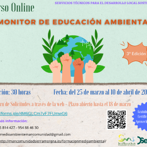 CARTEL CURSO MONITOR EDUC AMB 
